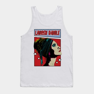 Lauren Daigle Pop Art Comic Style Tank Top